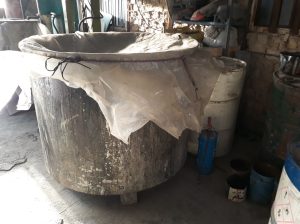 فروش پاتیل مناسب رنگسازی و چسب/کارکرده/کاملا سالم