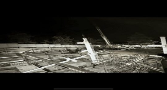 جرثقیل دکل بلند ایران پارس