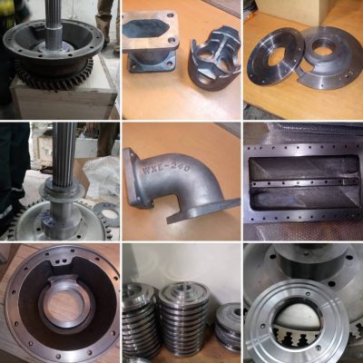 ساخت قطعات لکوموتیو و توربین قطار